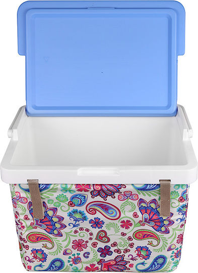 Kale Termos Paisley Fabric & Blue Lid Φορητό Ψυγείο 20lt Μπλε