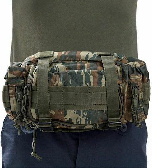 Survivors Military Pouch Waist made of Polyester Black