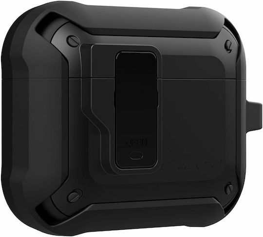Nillkin Bounce Hülle Synthetisch,Polyester/Cotton/Leather in Schwarz Farbe für Apple AirPods 3
