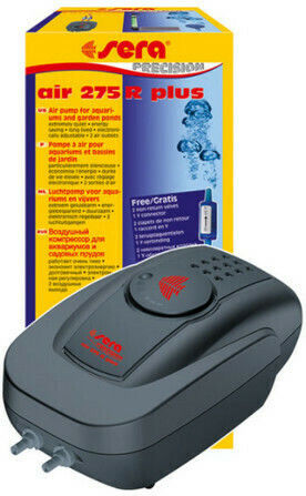 Sera Air 550 Aquarium Air Pump with 4 Outlets and Maximum Adjustable Flow Speed 550lt/h