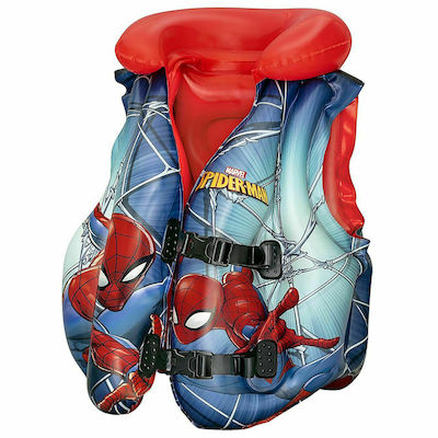 Bestway Kinder-Schwimmweste Spiderman Aufblasbar Spiderman