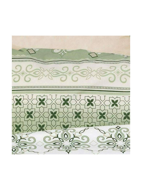 Dimcol Kallipateira Kissenbezug mit Umschlagumschlag 334 L.Green / Olive 50x70cm.