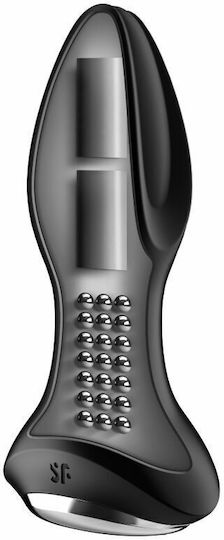 Satisfyer Rotator Plug 2 Anal Plug mit Vibration Schwarz