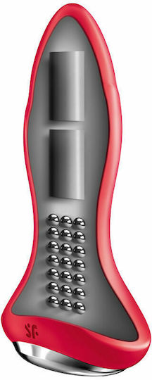 Satisfyer Rotator Plug 1 Dop Anal cu vibrație Roșie