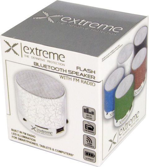 Esperanza Extreme Ηχείο Bluetooth 3W με Ραδιόφωνο Λευκό