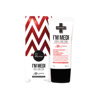 Suntique I Am Medi 100% Znc Sonnenschutzmittel Stick SPF50 15gr