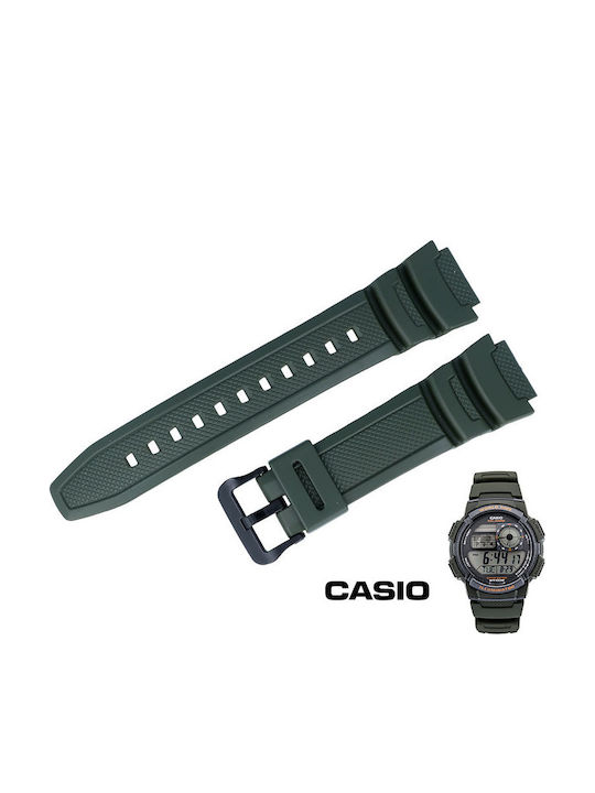 Casio Καουτσούκ Λουράκι 18mm