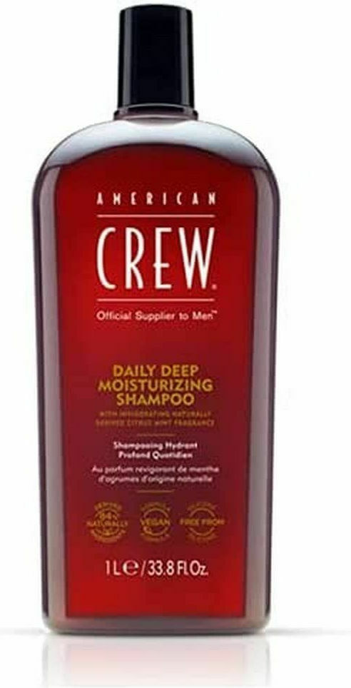 American Crew Daily Deep Moisturizing Σαμπουάν Βαθύ Καθαρισμού για Όλους τους Τύπους Μαλλιών 1000ml