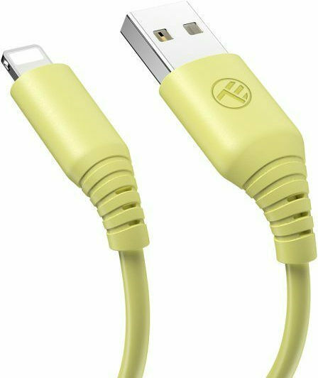 Tellur USB to Lightning Cable Κίτρινο 1m (TLL155397)