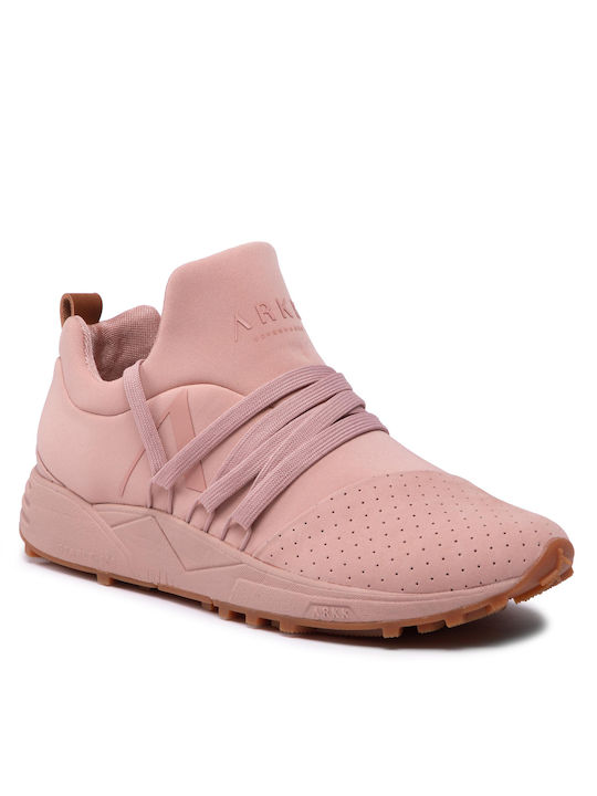 Arkk Copenhagen Raven Nubuck S-E15 Sneakers Pink