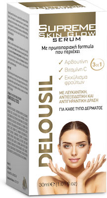 Delousil Supreme Skin Glow Hidratant Serum Față 30ml