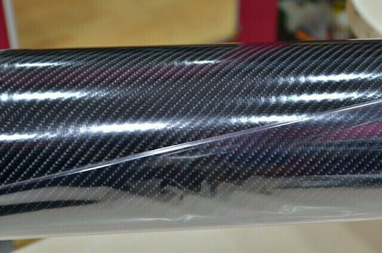 Carbon Αυτοκόλλητη Μεμβράνη Αυτοκινήτου Carbon McCarbon 583 Bubble Free 152 x 20cm σε Μαύρο Χρώμα
