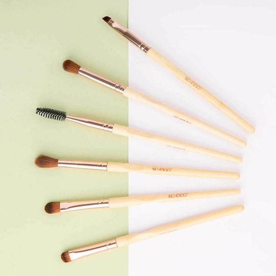 So Eco Σετ με Πινέλα Μακιγιάζ από Φυσική Τρίχα Eye Make Up Set 5τμχ
