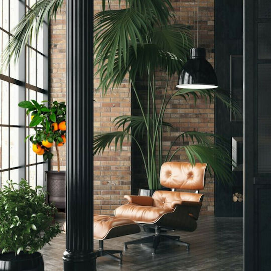 Relaxdays Стойка за саксия Дървена Кафяв 37.5брx35.5брсм.
