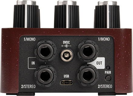Universal Audio UAFX Ruby '63 Pedală Amplificator Booster Chitară electrică