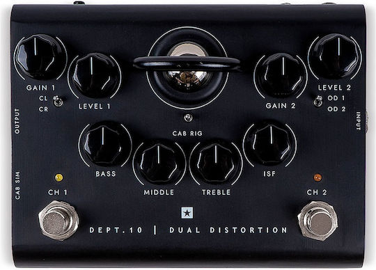 Blackstar Dept 10 Dual Педал Изкривяване Електрическа китара