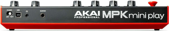 Akai Proffesional Professional MPK Mini Play MK3 Controler Midi cu 25 Clape Negru