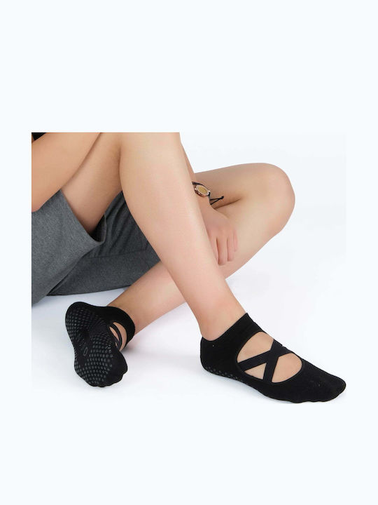 NODO Κάλτσες για Yoga/Pilates Μαύρες 1 Ζεύγος