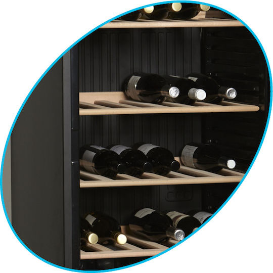 Tefcold CPV 1380-I Commercial Wine Refrigerator 372lt +6°C / +18°C L59.5 x W64 x H184cm