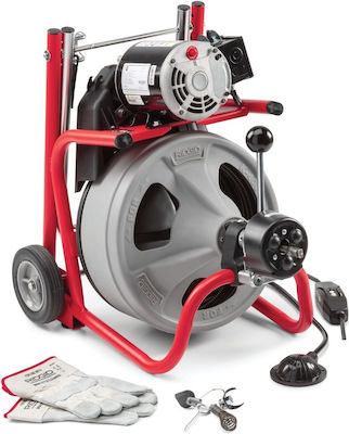 Ridgid Κ400 Floor Electric Drain Cleaning Machines 110mm/30m