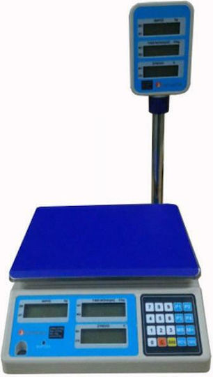 Admate LPN Electronic Retail Scale with Weighing Capacity of 30kg and Division 10gr