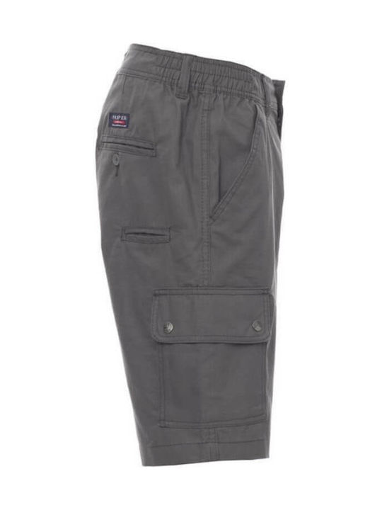 Payper Rimini Summer Work Shorts Gray made of Cotton
