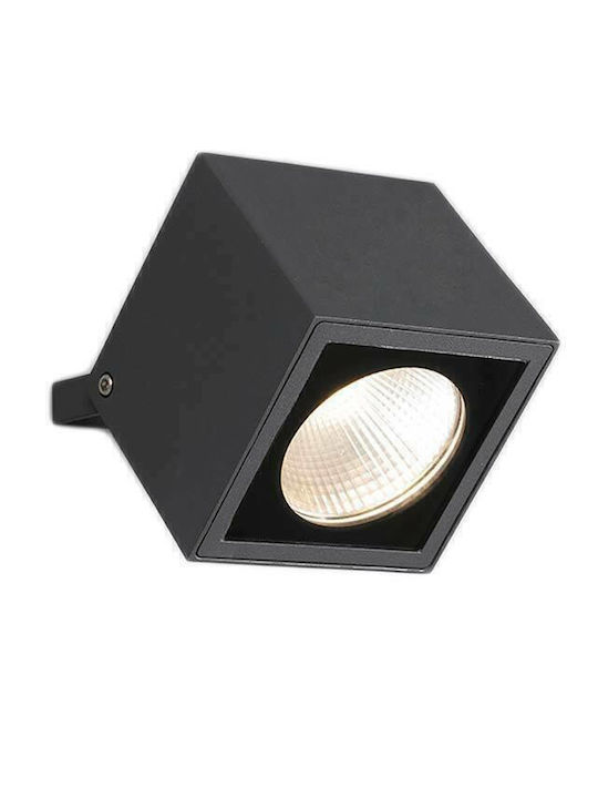 Faro Barcelona Oko Wall-Mounted Outdoor Spot Light LED IP65 20W 10.5x10.5εκ.