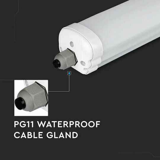 V-TAC Lighting Batten Outdoor with Integrated LED 36W 120cm