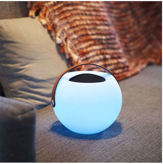 Artsound Lightball Boxă Bluetooth cu Durată de Baterie până la 8 ore Alb