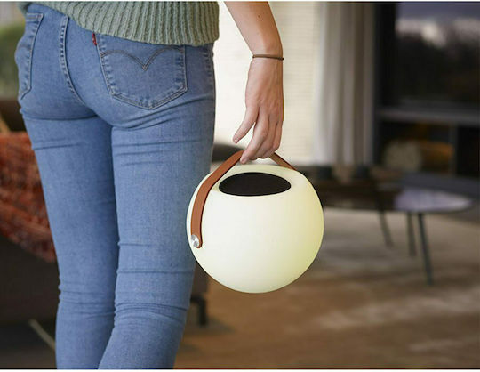 Artsound Lightball Boxă Bluetooth cu Durată de Baterie până la 8 ore Alb