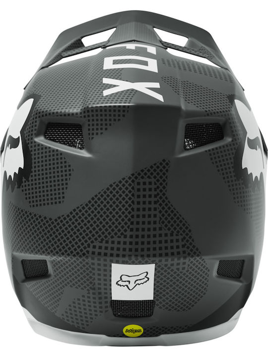 Fox Rampage Comp Față întreagă Cască de bicicletă Munte / Coborâre cu protecție MIPS Negru