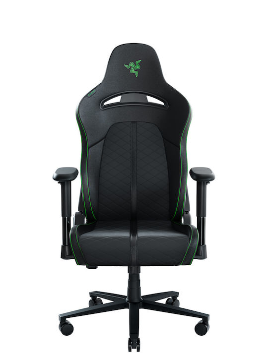 Razer Enki X Artificial Leather Black Green Gaming Chair Razer Enki X Artificial Leather Black Green Gaming Chair