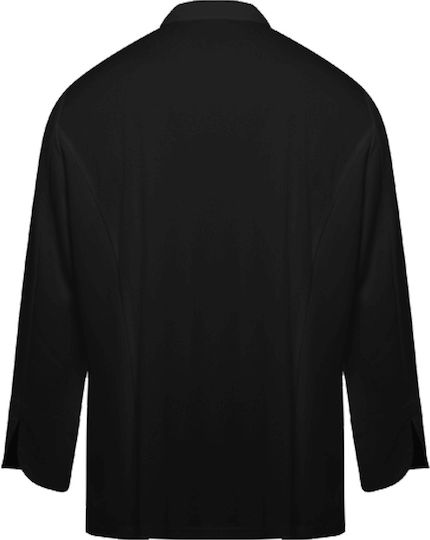 Roly Haina Bucătar Unisex Negru cu Mânecă lungă Dabiz