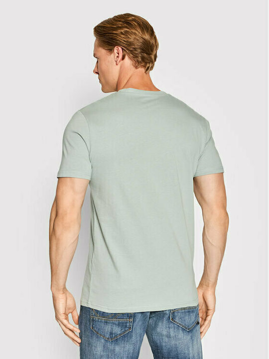 Jack & Jones Men's Short Sleeve T-shirt Slate Gray - Oranges