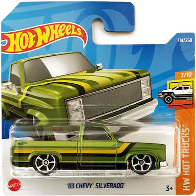 Hot Wheels 83 Chevy Silverado Mașinuță pentru 3++ Ani