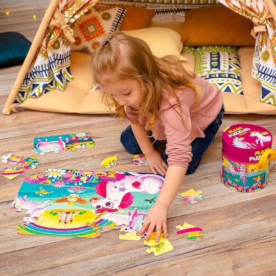 Παιδικό Puzzle Μονόκεροι για 3+ Ετών 60pcs Roter Kafer