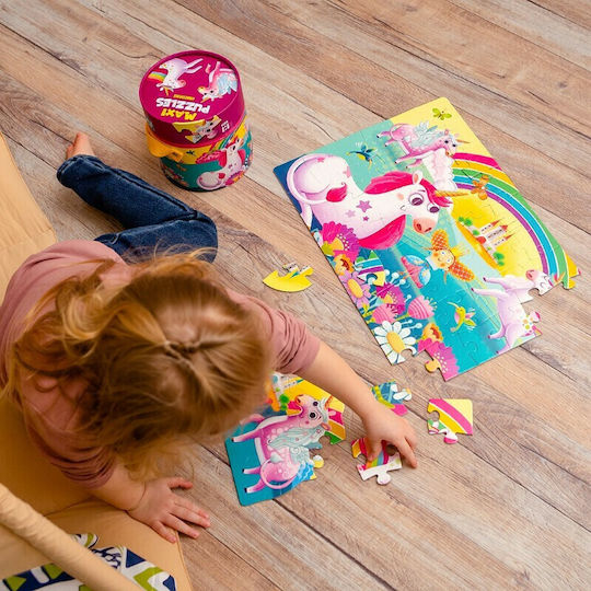 Παιδικό Puzzle Μονόκεροι για 3+ Ετών 60pcs Roter Kafer