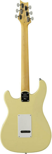 PRS Guitars SE Silver Sky 3J Electric Guitar Stratocaster with SSS Pickup Configuration Moon White