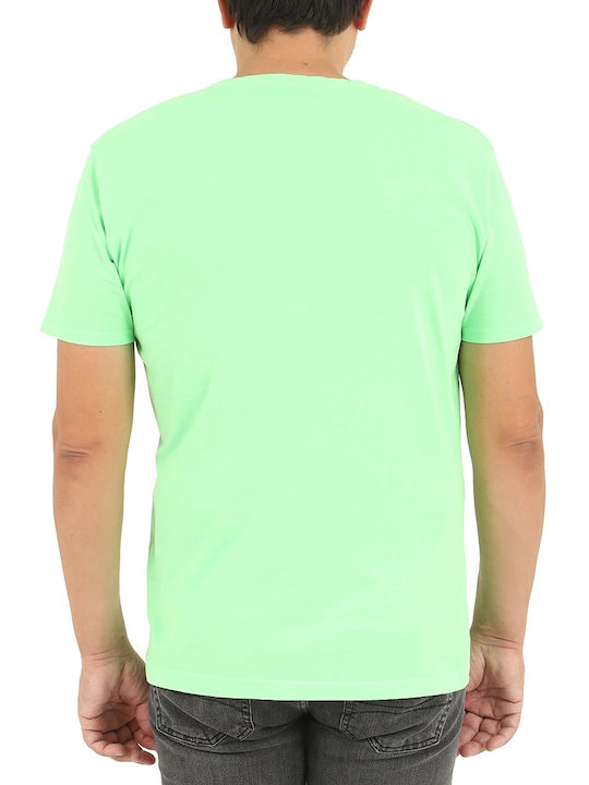 Beverly Hills Polo Club Men's Short Sleeve T-shirt Green