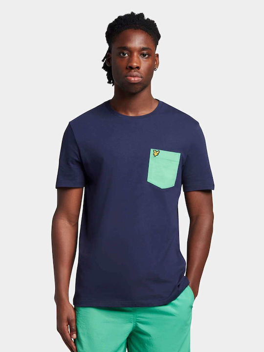 T-shirt Navy Μπλε