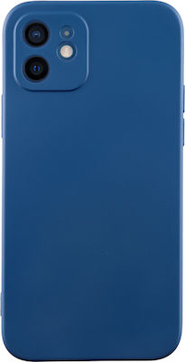 Idol 1991 Velvet Silicone Back Cover Blue (iPhone 12 mini)