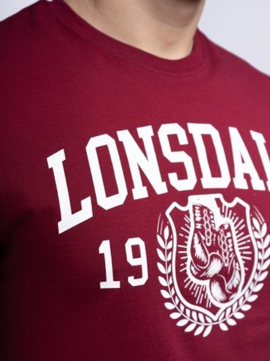 Staxigoe T-shirt Oxblood / White