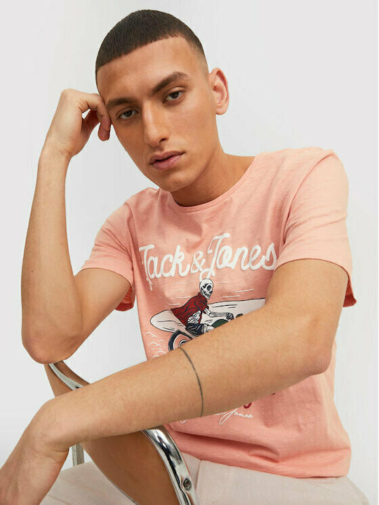 Tricou roz coral