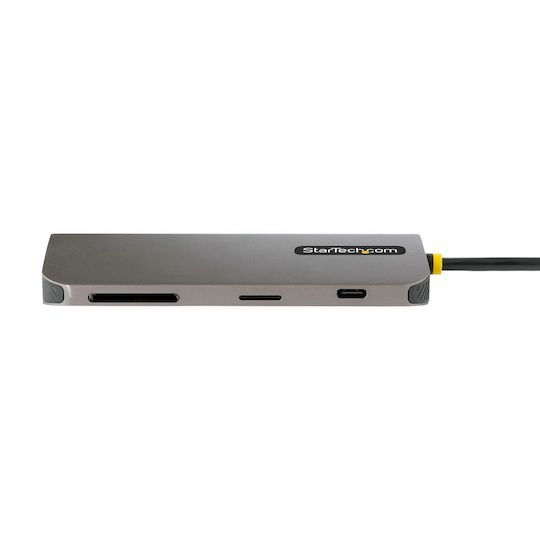 StarTech USB-C Docking Station with HDMI 4K PD Ethernet Gray (MUB453310)