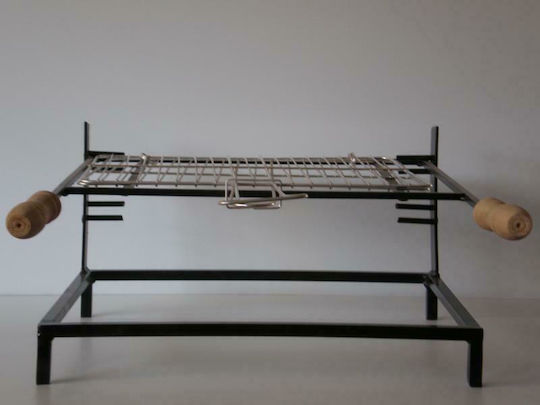 Metallovailas Cooking Tripod for Open Hearth Fireplace with Grill