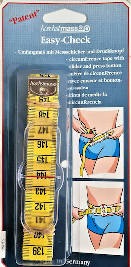 Hoechstmass Easycheck Μεζούρα με Τρουκ & Δείκτη 150cm