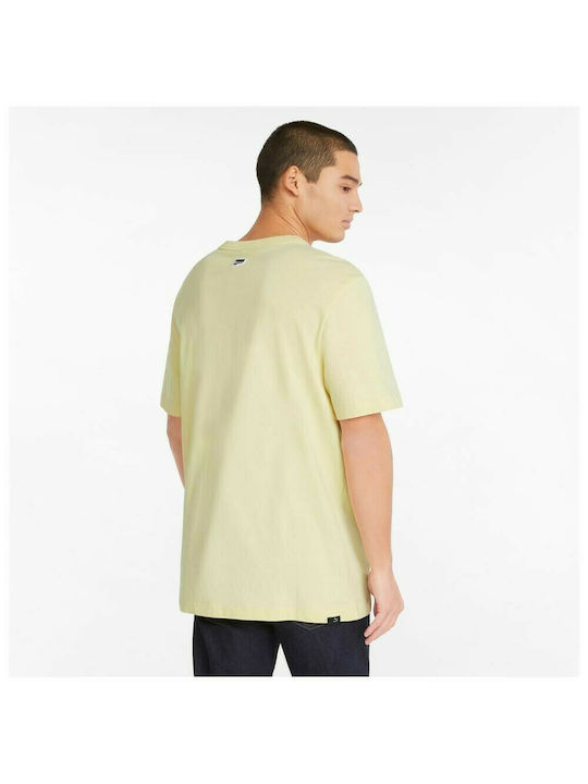 Puma Downtown Men's Short Sleeve T-shirt Green