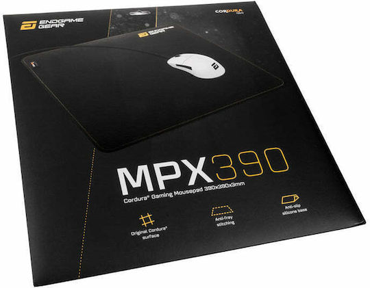 Endgame Gear MPX-390 High-End Cordura Gaming Mouse Pad Large (450mm) Μαύρο EGG-MPX-390-BLK
