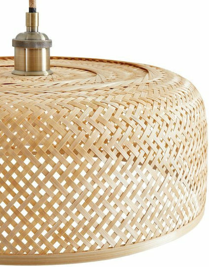 La Redoute Interieurs Katia Висящо осветително тяло Бежов 40x40x17см. La Redoute Interieurs Katia Висящо осветително тяло Бежов 40x40x17см.