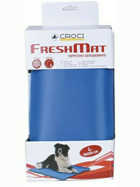 Croci Tappetino Fresh Στρώμα Σκύλου Μπλε 50x40εκ. Croci Tappetino Fresh Στρώμα Σκύλου Μπλε 50x40εκ.